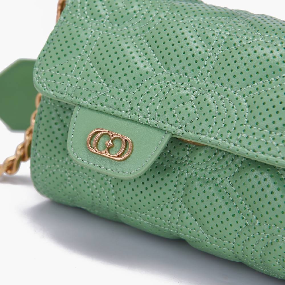 La Carrie MINI BORSA A MANO TOUCHY PISTACCHIO