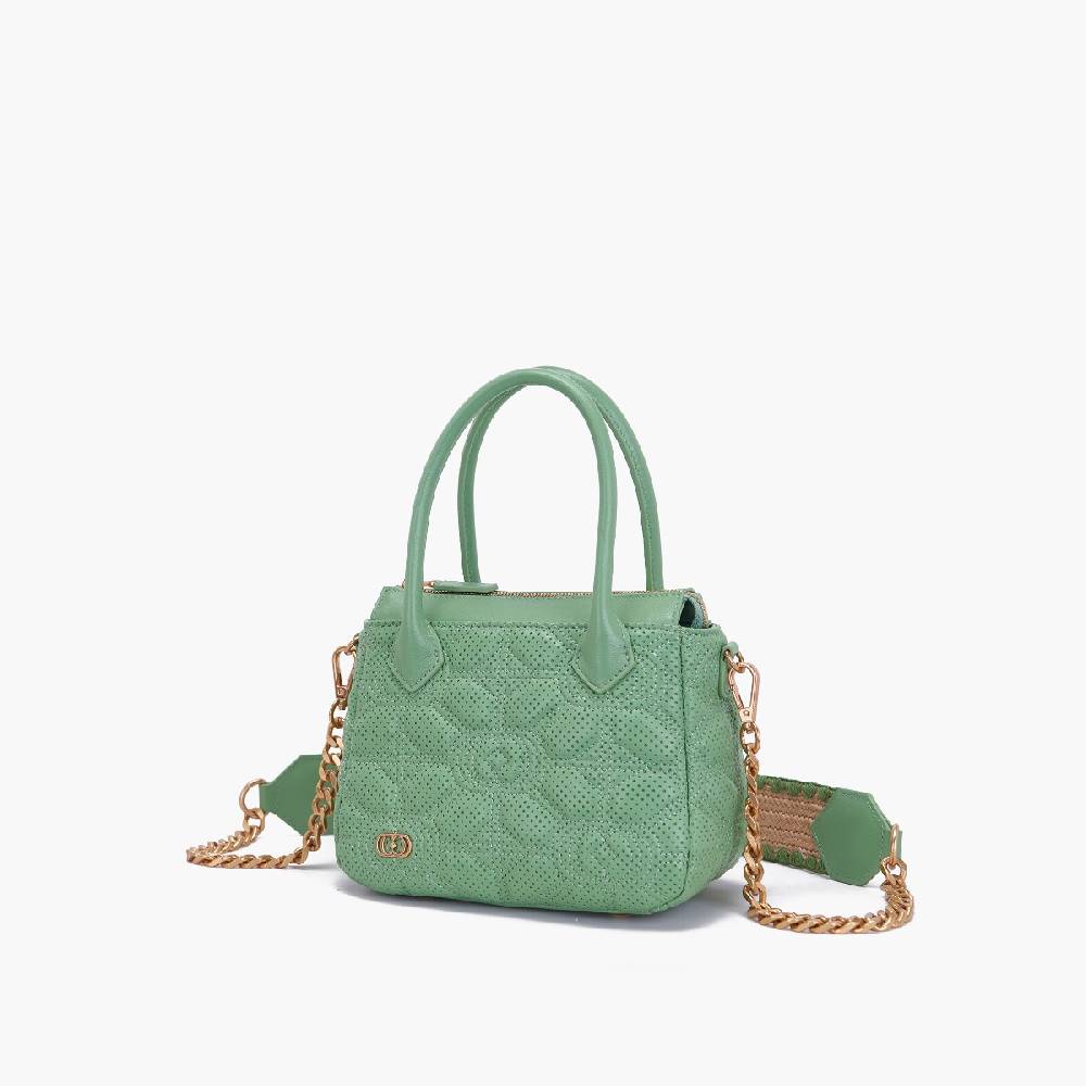 La Carrie MINI BORSA A MANO TOUCHY PISTACCHIO