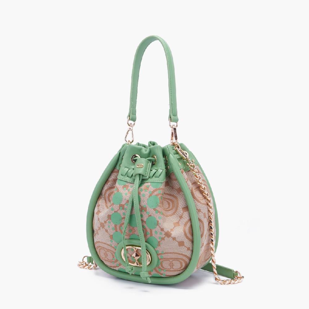 La Carrie SECCHIELLO MONOGRAM PISTACCHIO