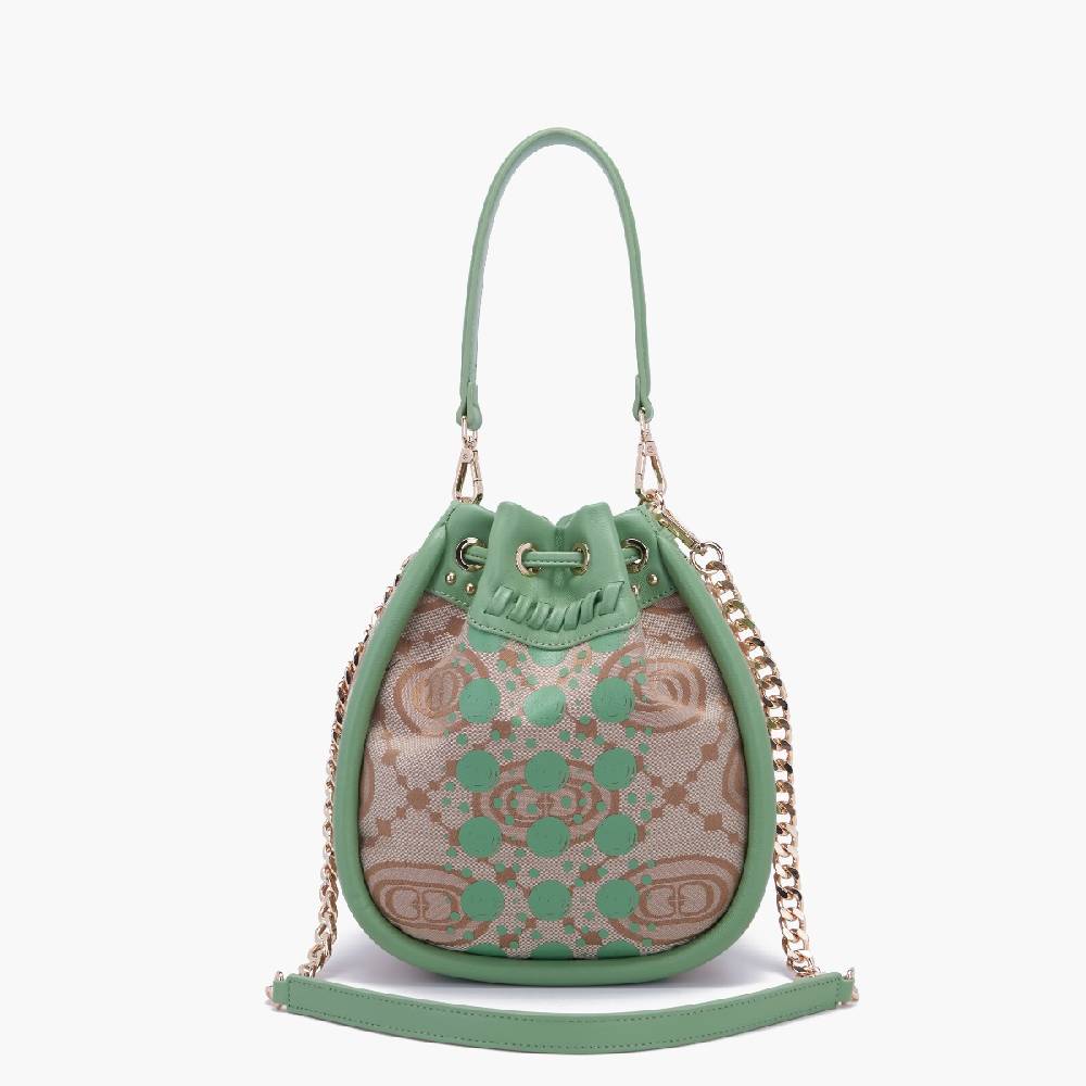 La Carrie SECCHIELLO MONOGRAM PISTACCHIO