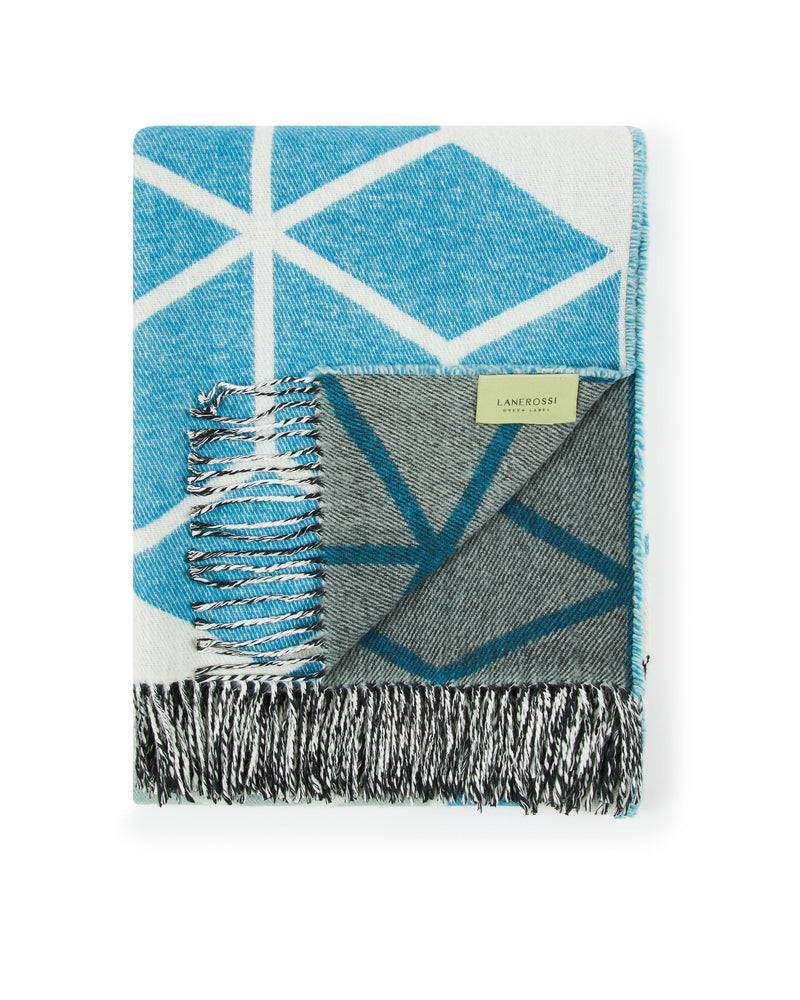 Lanerossi Atlantic Plaid In Filato Riciclato Dal Mare