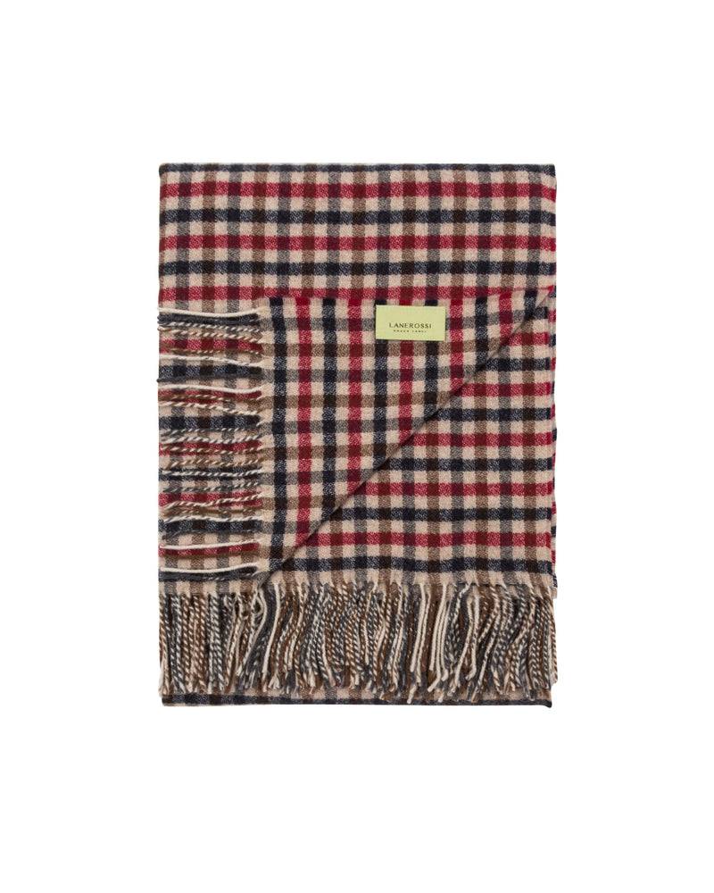 Lanerossi Acero Plaid In Lana Riciclata