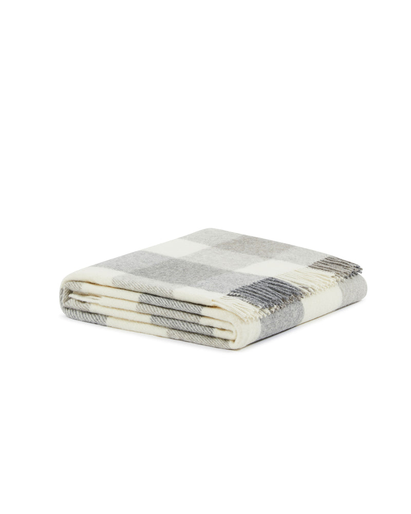 Lanerossi Adamello Check Frangiata Pura Lana