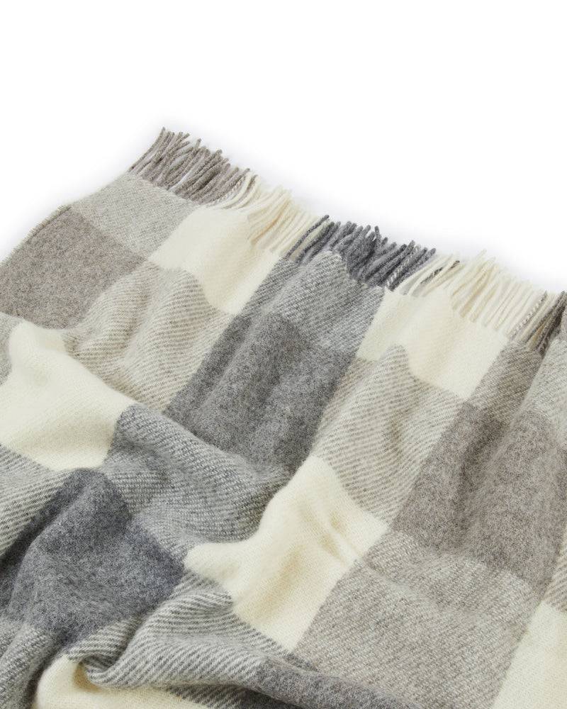 Lanerossi Adamello Check Frangiata Pura Lana