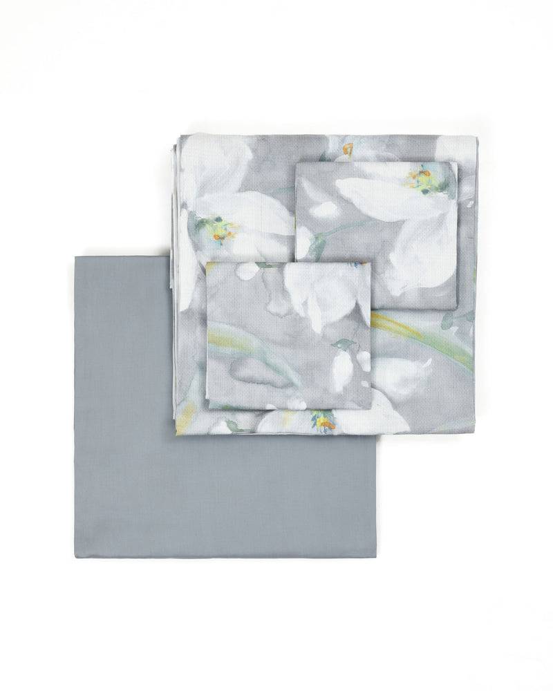 Lanerossi Anemone Set Lenzuola In Raso Di Cotone