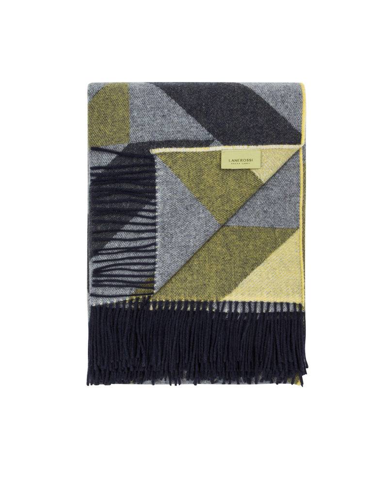 Lanerossi Astico Plaid In Lana E Cotone Riciclato