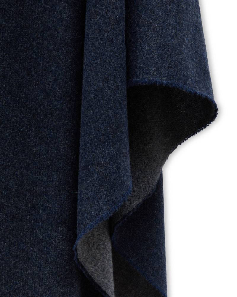 Lanerossi Colin Poncho In Misto Cashmere E Lana