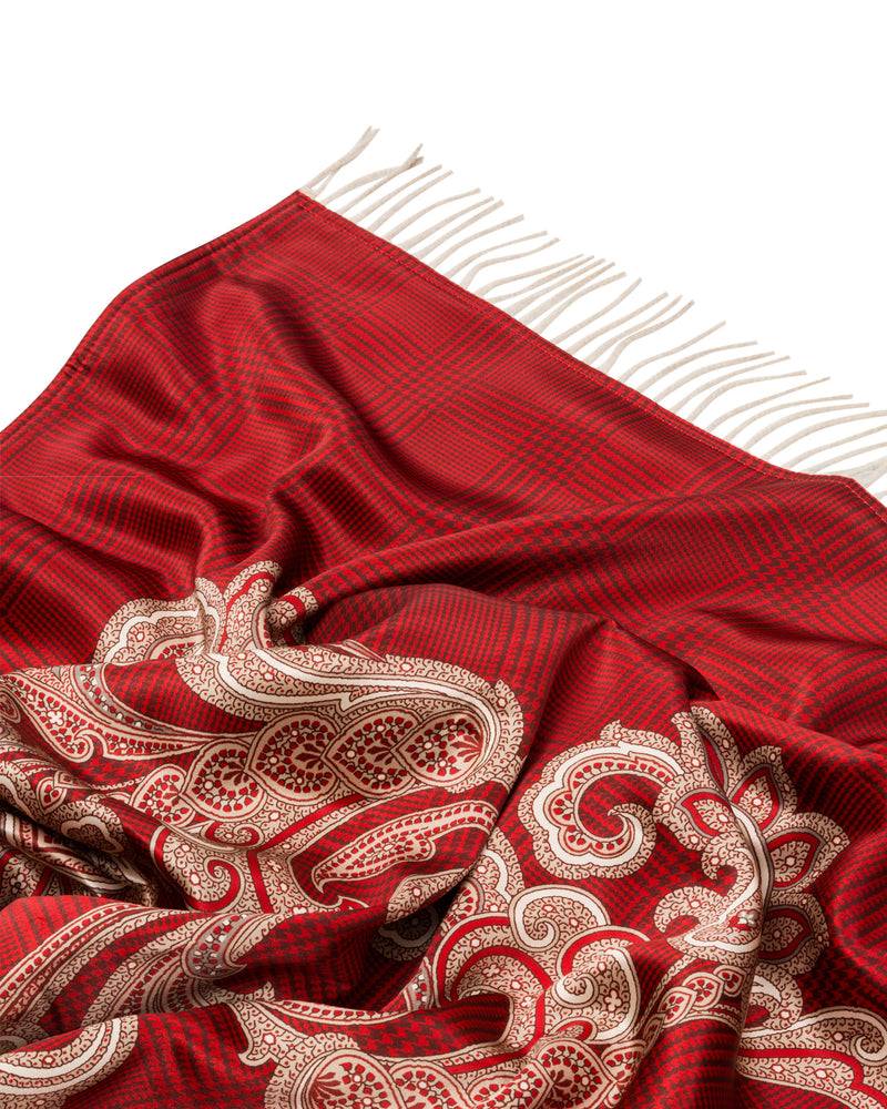 Lanerossi Diamante Plaid Seta E Cashmere