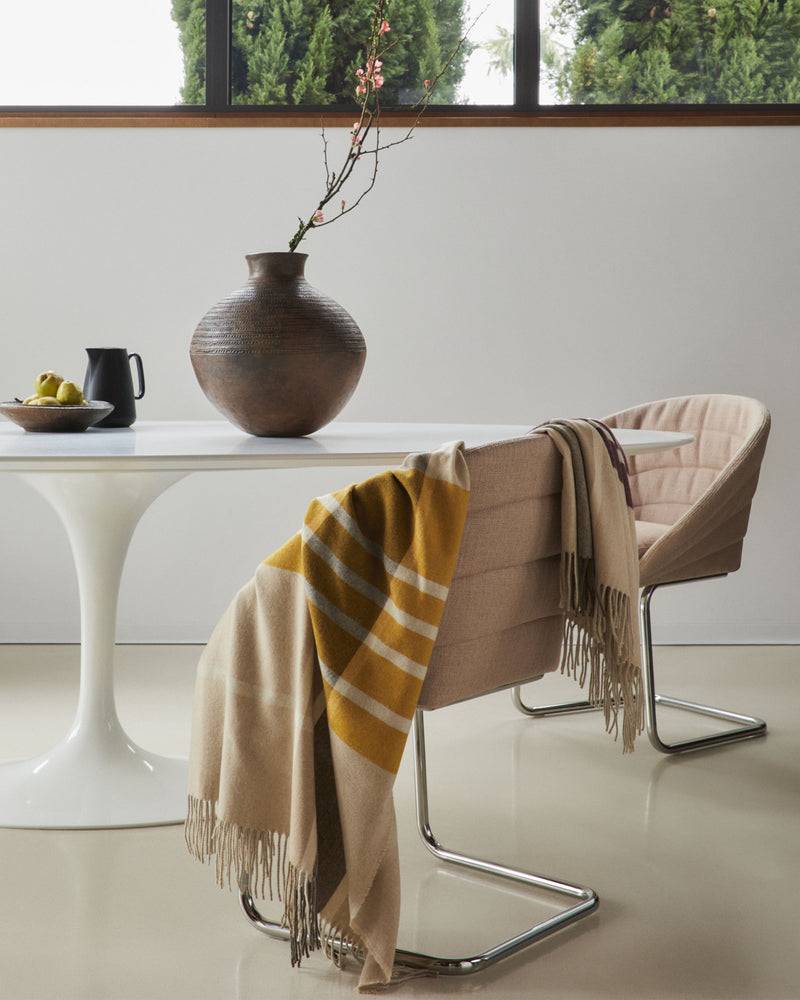 Lanerossi Everest Check Plaid In Puro Cashmere