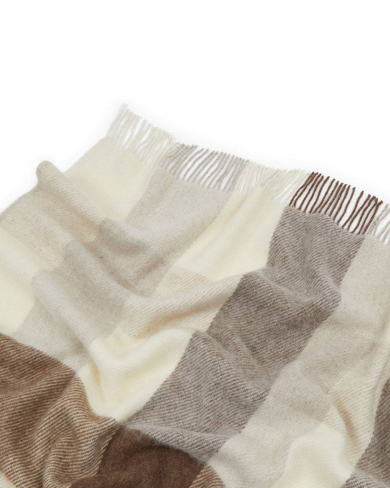 Lanerossi Iseo Check Plaid In Pura Lana