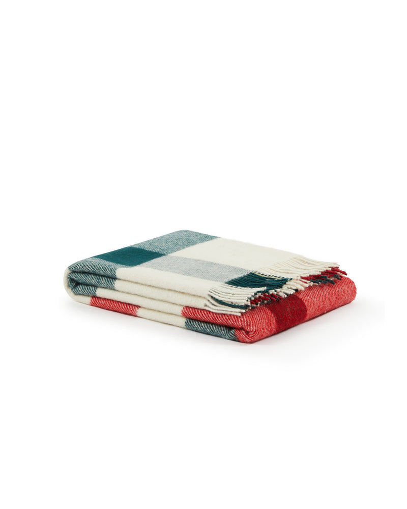 Lanerossi Lagorai plaid in pura lana