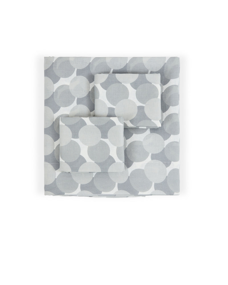 Lanerossi Macro Pois Parure Lenzuola In Lino