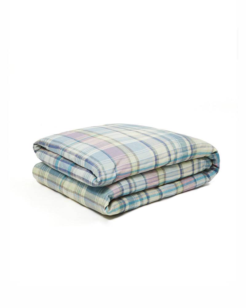 Lanerossi Madras Set Lenzuola In Raso Di Cotone