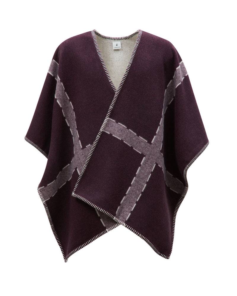 Lanerossi Moritz Poncho In Misto Lana