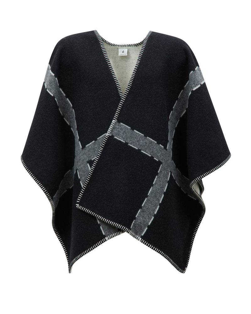 Lanerossi Moritz poncho in misto lana