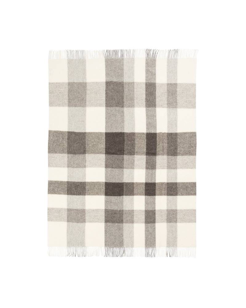 Lanerossi Natural Check Plaid In Pura Lana Vergine