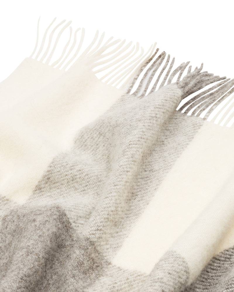 Lanerossi Natural Check Plaid In Pura Lana Vergine