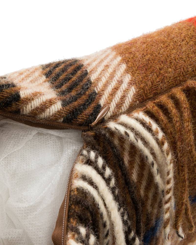 Lanerossi Rossi Check Cuscino