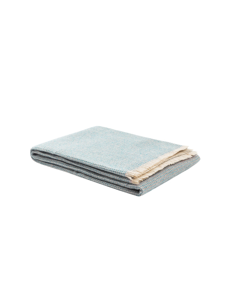 Lanerossi Rossi Moon Plaid In Pura Lana Vergine