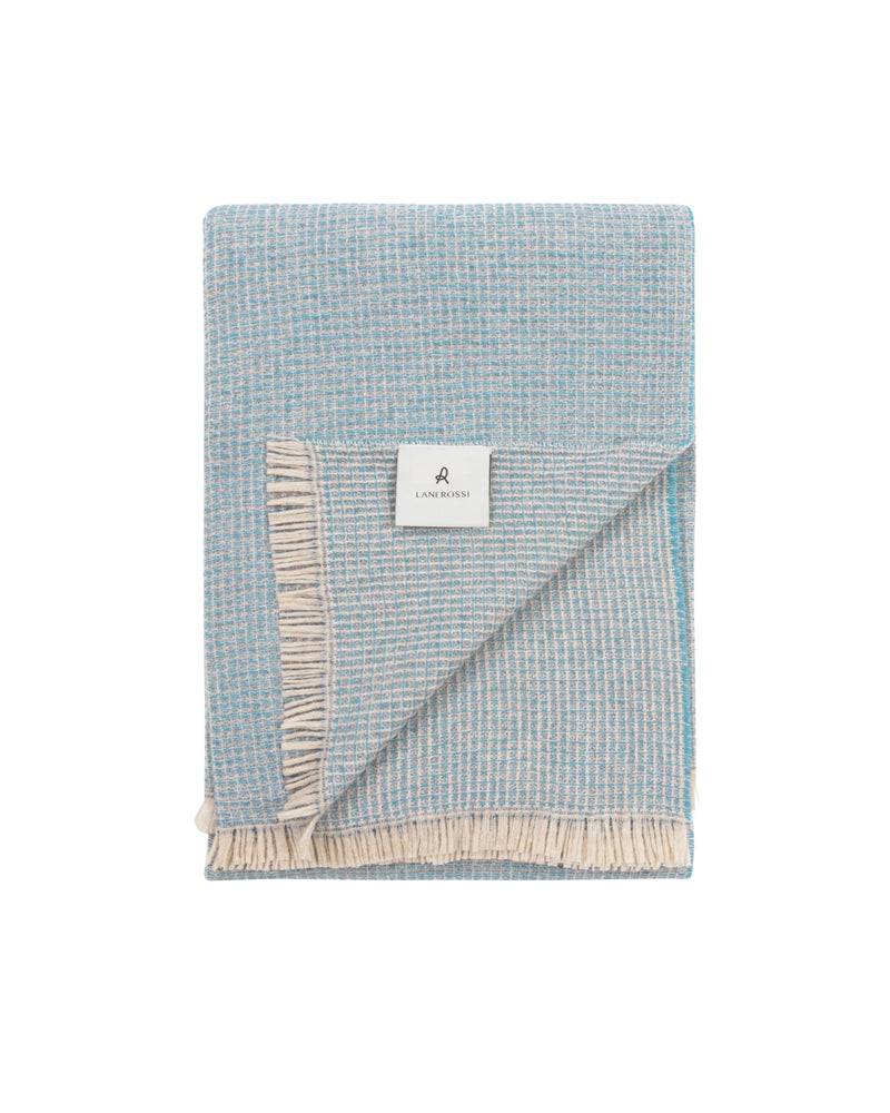 Lanerossi Rossi Moon Plaid In Pura Lana Vergine