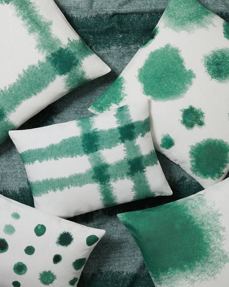 Lanerossi Tartan Cuscino In Lino