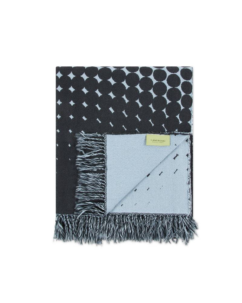 Lanerossi Tiglio Plaid In Pura Lana Lavabile