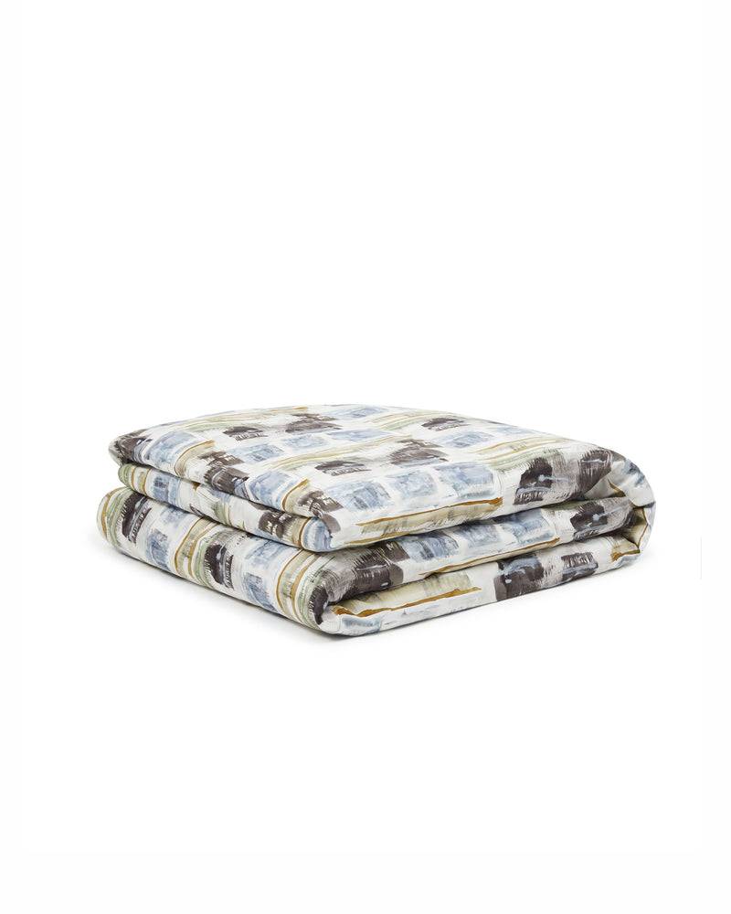 Lanerossi Metropolitan Parure Copripiumino In Raso Di Cotone