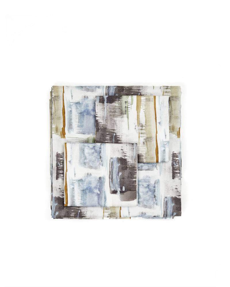 Lanerossi Metropolitan Parure Copripiumino In Raso Di Cotone