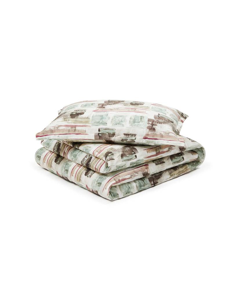 Lanerossi Metropolitan Parure Copripiumino In Raso Di Cotone