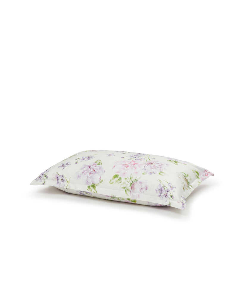 Lanerossi Peonia Completo Lenzuola In Raso Di Cotone