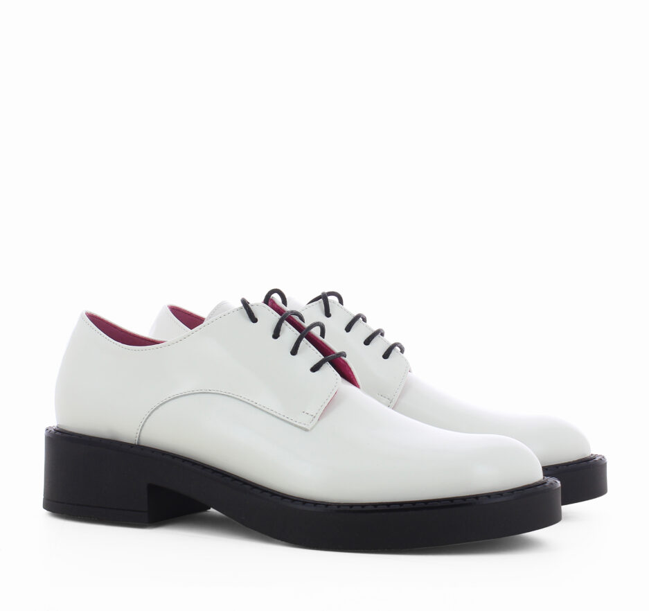 Le Babe ALLACCIATE IN SPAZZOLATO BIANCO