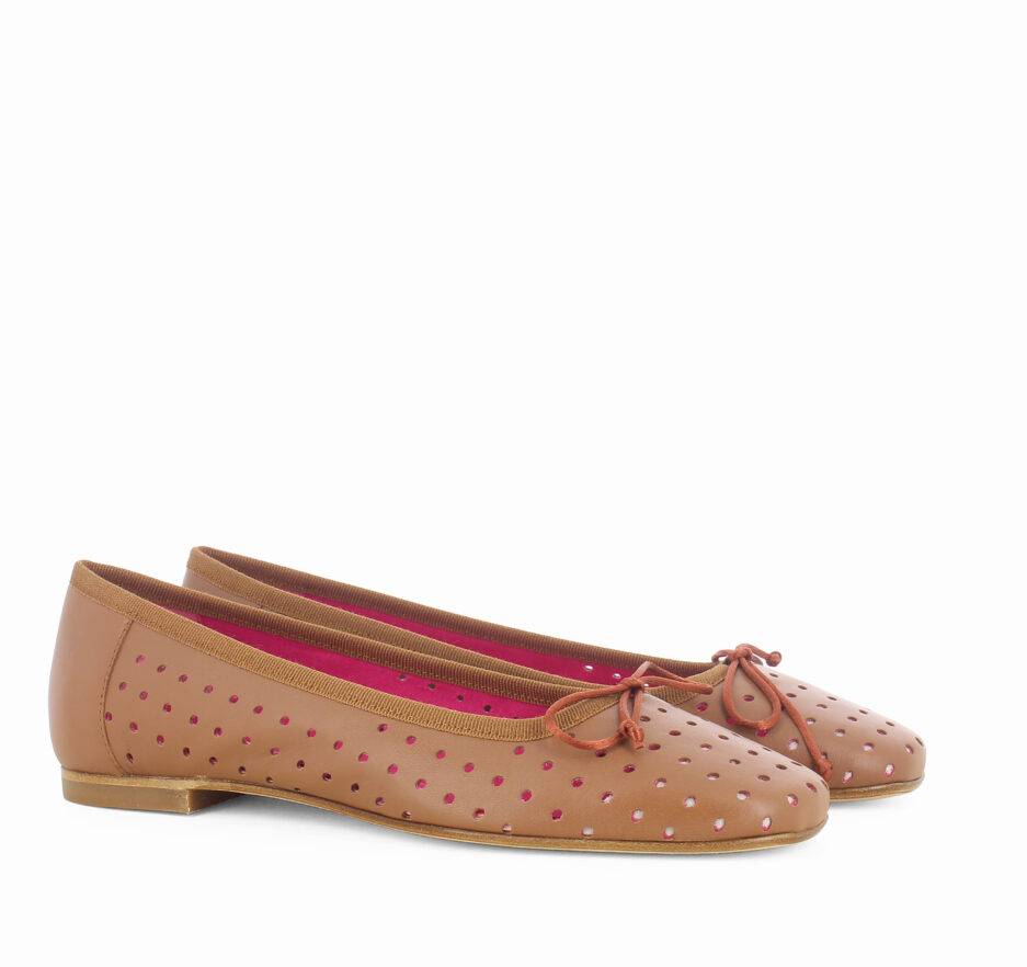 Le Babe BALLERINE IN NAPPA CUOIO