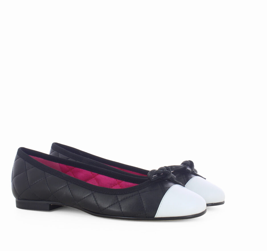 Le Babe BALLERINE IN NAPPA NERA