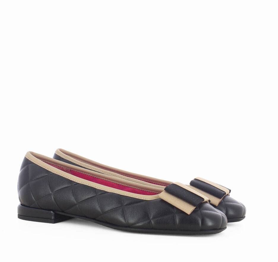 Le Babe BALLERINE IN NAPPA NERA