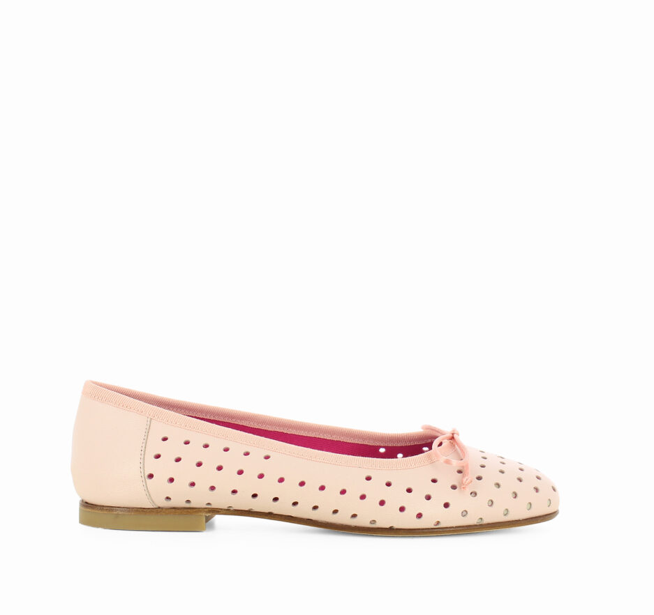 Le Babe BALLERINE IN NAPPA ROSA
