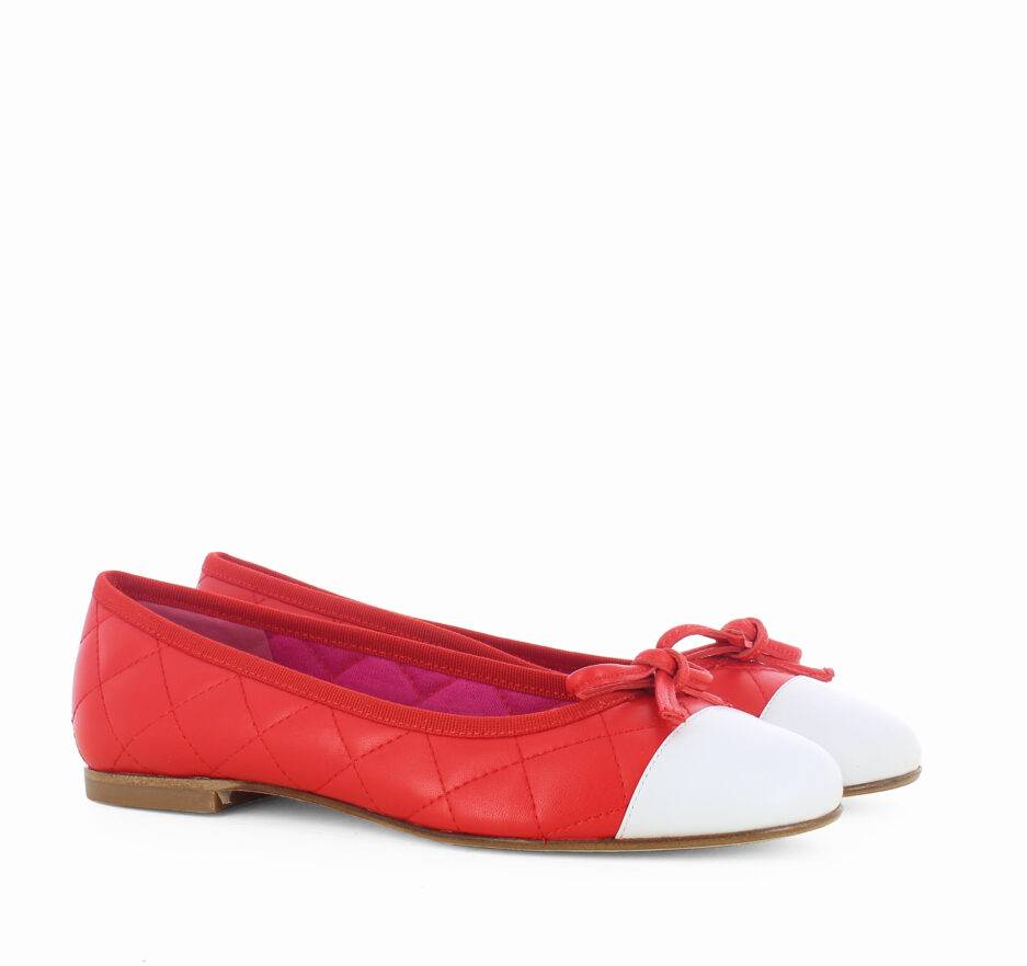 Le Babe BALLERINE IN NAPPA ROSSA