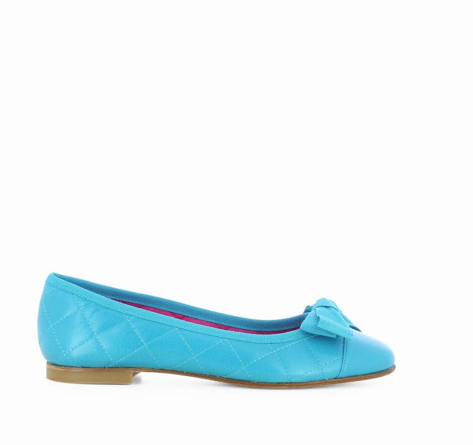 Le Babe BALLERINE IN NAPPA TURCHESE