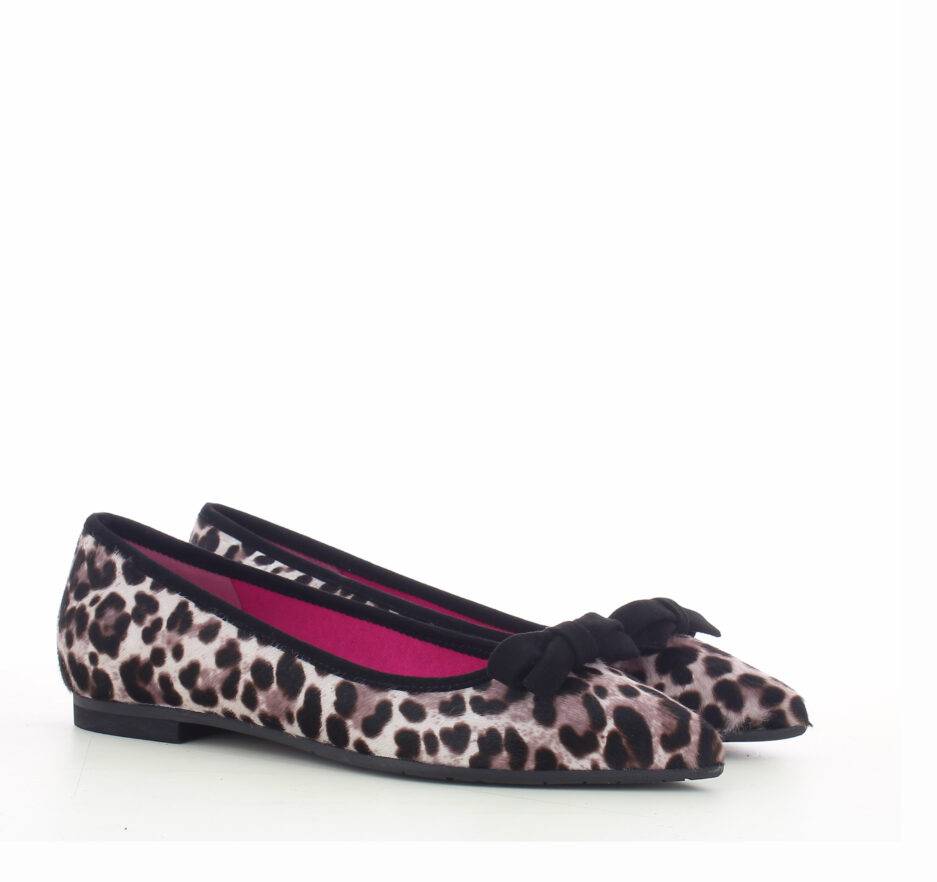 Le Babe BALLERINE IN PONY LEOPARD GHIACCIO