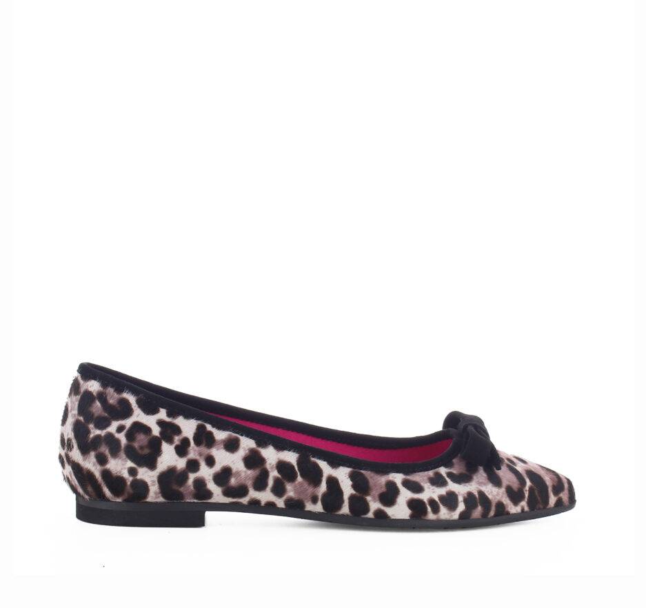Le Babe BALLERINE IN PONY LEOPARD GHIACCIO