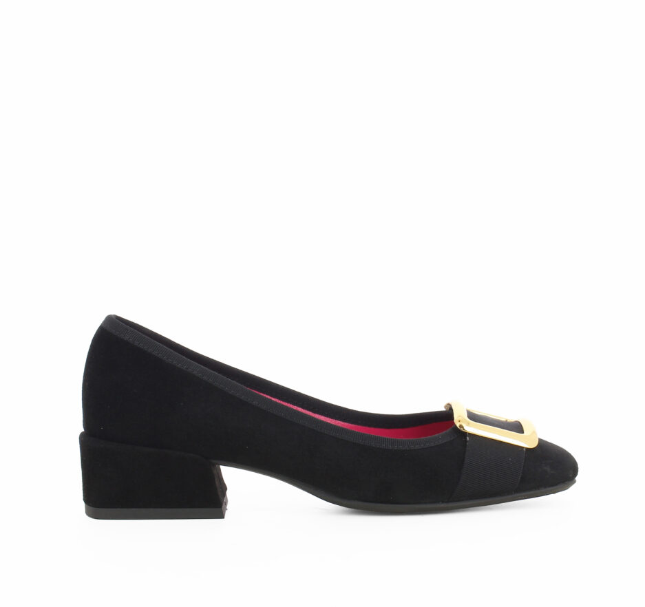 Le Babe BALLERINE IN VELOUR NERO