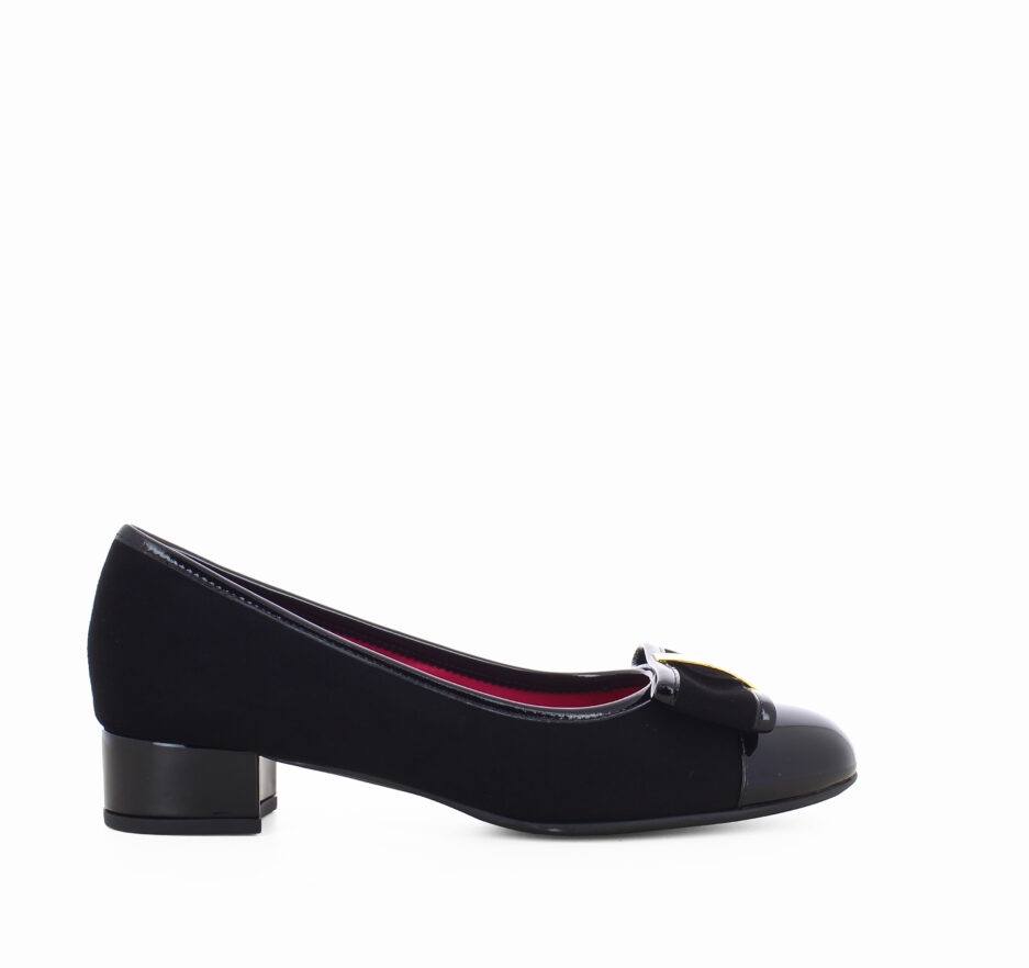 Le Babe BALLERINE IN VELOUR NERO