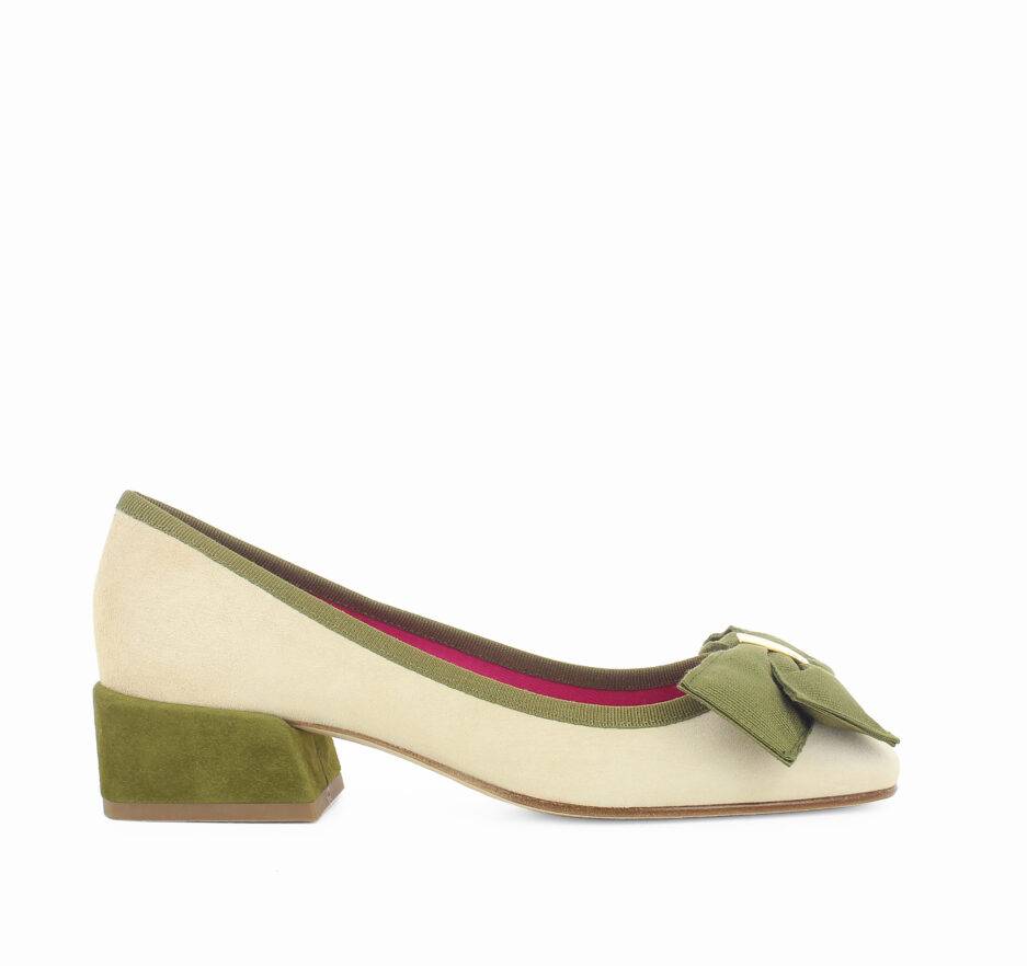 Le Babe BALLERINE IN VELOUR NUT