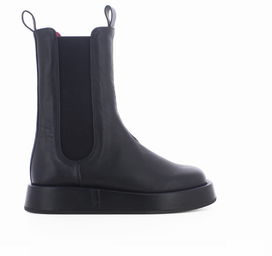 Le Babe BOOTS IN NAPPA NERA