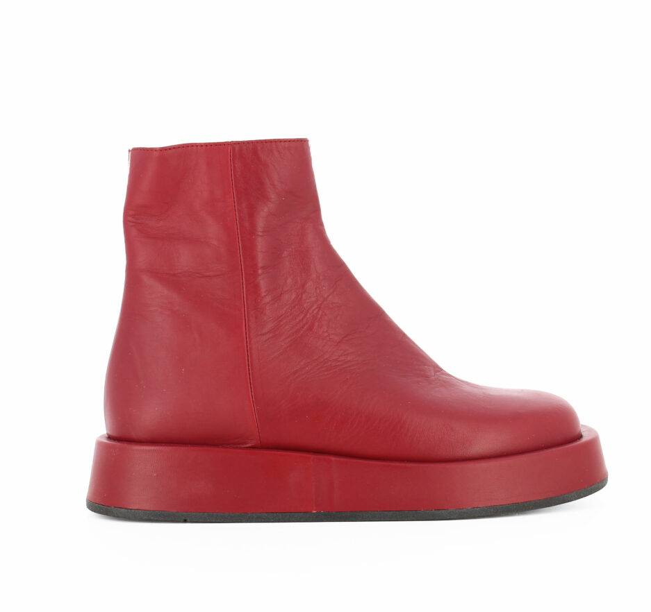 Le Babe BOOTS IN NAPPA RED