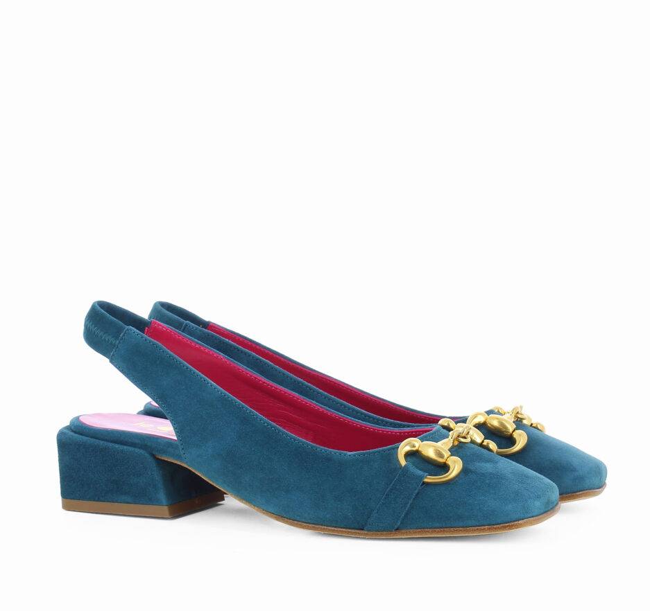 Le Babe CHANEL IN VELOUR PETROL