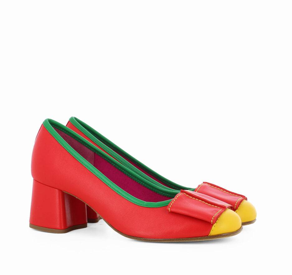 Le Babe DECOLLETE’ IN NAPPA CORALLO