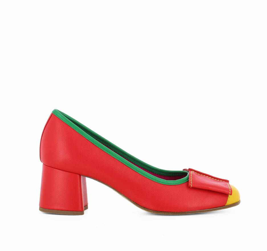 Le Babe DECOLLETE’ IN NAPPA CORALLO