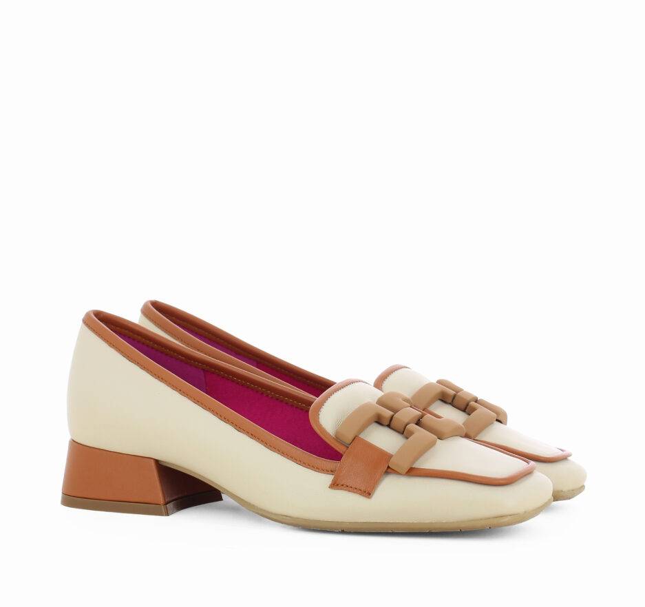 Le Babe MOCASSINI IN NAPPA SAND