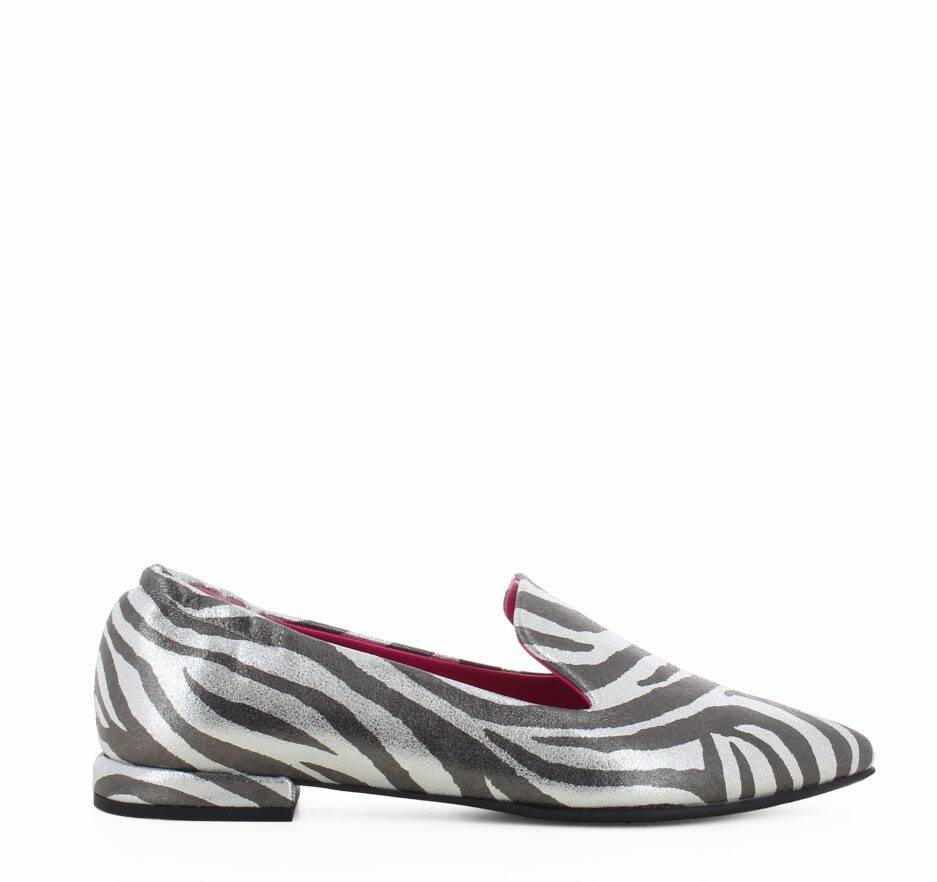 Le Babe SLIP ON IN LAMINATO ZEBRA