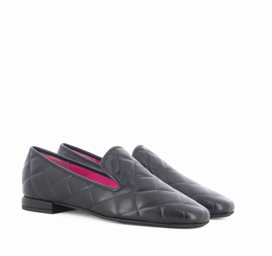 Le Babe SLIP ON IN NAPPA NERA
